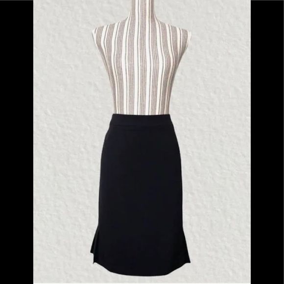 Tahari Arthur Levine Womens Skirt, Black Pencil Lined Straight Career in… - Picture 1 of 11